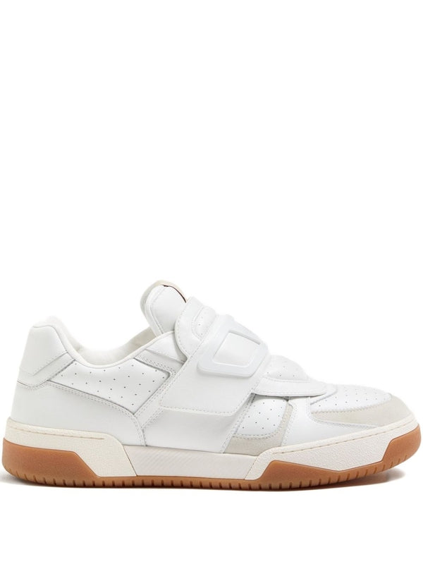 Valentino White Silver Sneakers