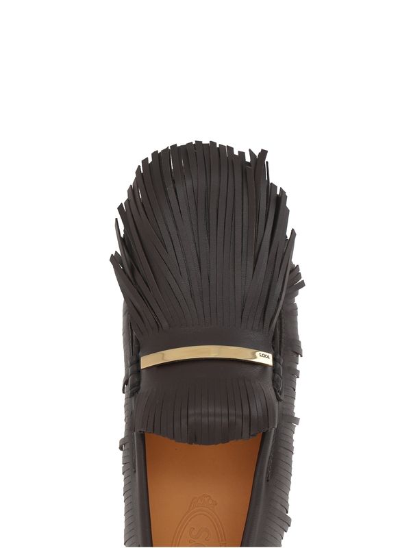 Yorky Fringe Leather Driving
  Shoes