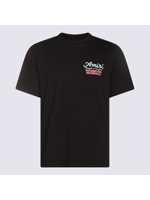 Amiri Black Half Sleeve