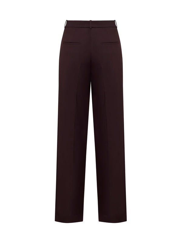 Pin-Tuck Detail Pants