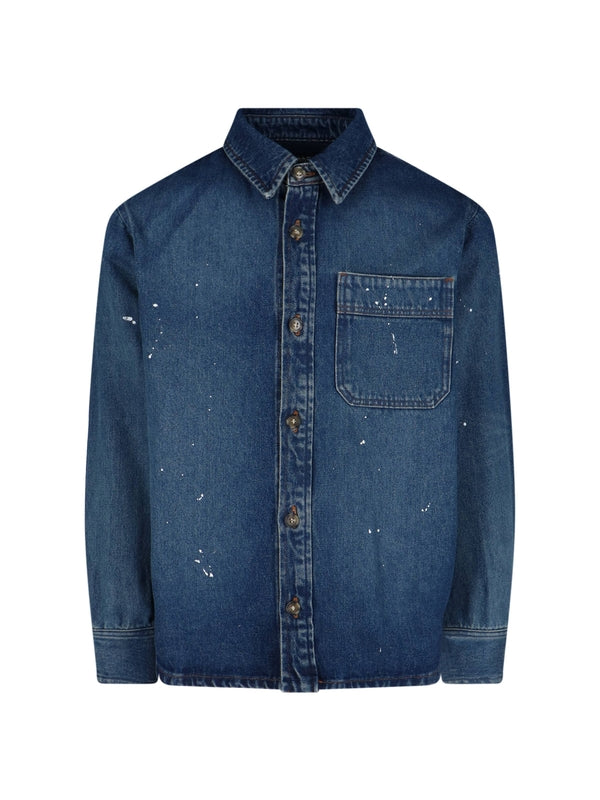 Basil Cotton Denim Over Shirt