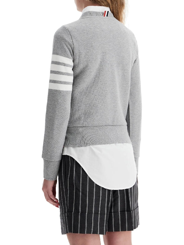 4-bar Cotton Sweatshirt - Jente