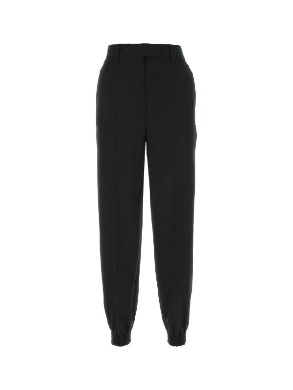 Virgin Wool Tapered Pants