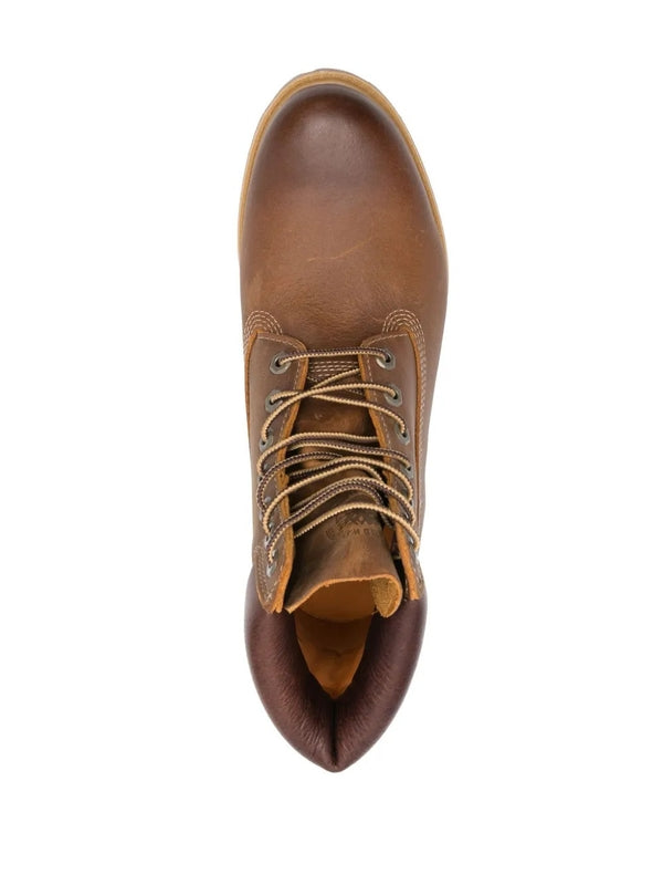 Timberland Brown Lace-Up Boots