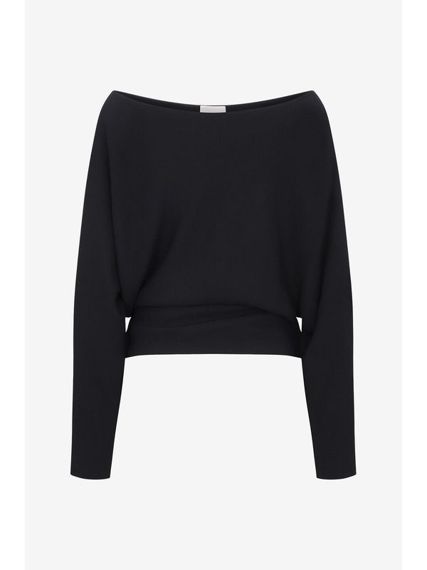 Juno Off-Shoulder Long Sleeve Top