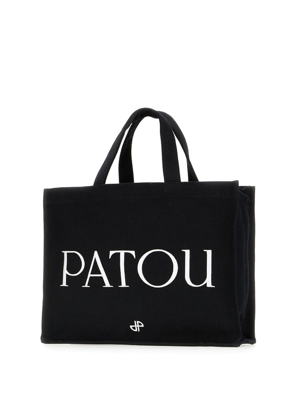 Patou Black Tote Bags