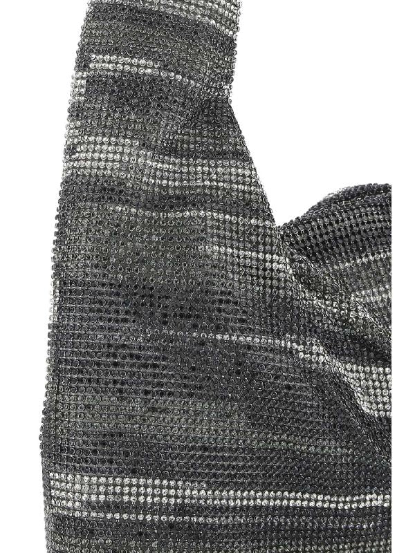 Sequin Stripe Shopper Bag