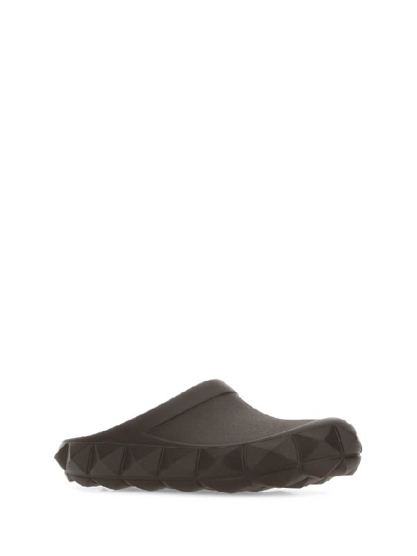 Roman Stud Turtle Rubber Clog Sandals