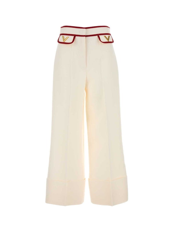 Valentino White Trousers