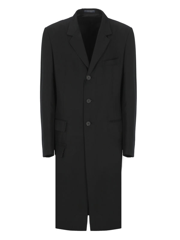 Yohji Yamamoto Pour Homme Black Coats