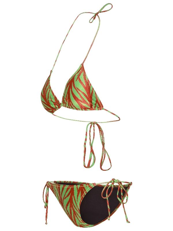 Miami Pattern Printed Bikini Set