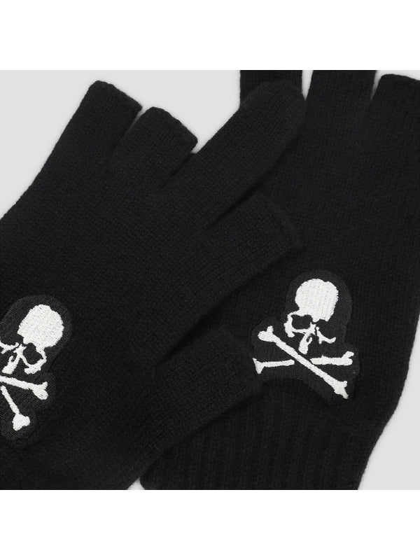 Mastermind World Black Wool Gloves