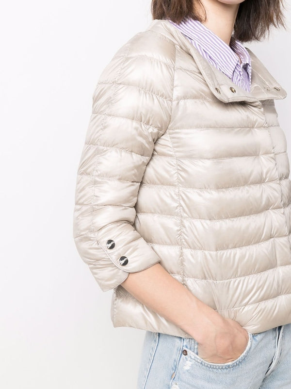 Wide-Neck Quilted Padding