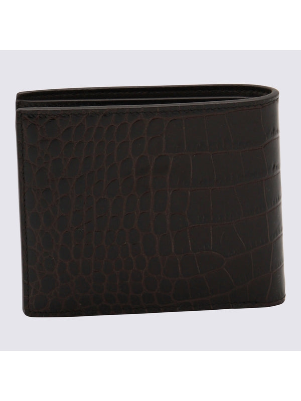 Tom Ford Brown Wallets