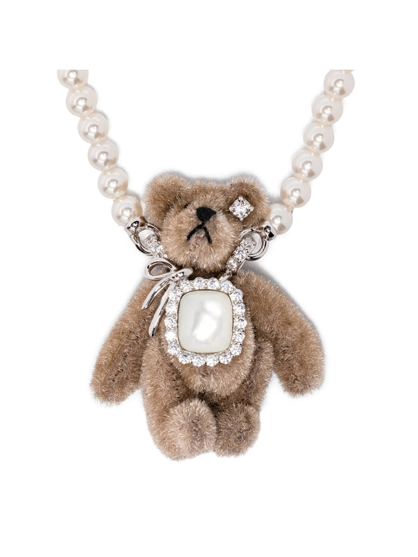 Yvmin White Necklaces