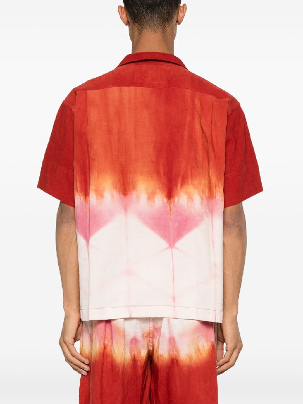 Greetings Gradient Short
  Sleeve Shirt