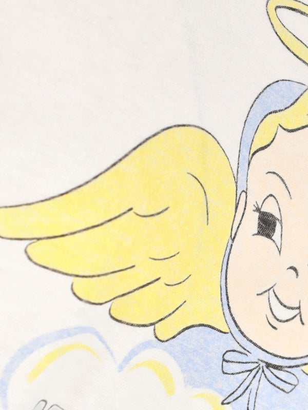 Re/Done White Half Sleeve