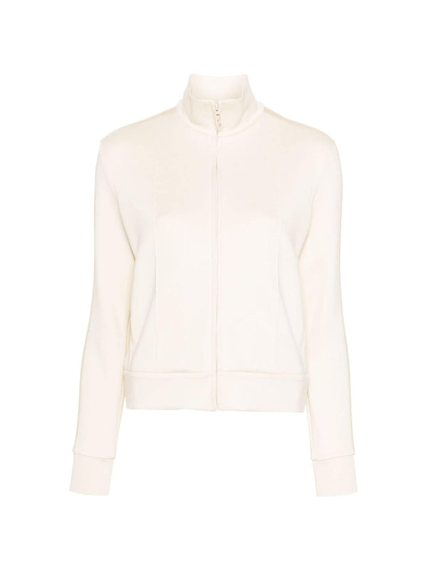 Stripe High Neck Track Jacket