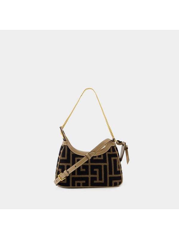 B Ami Jacquard Shoulder Bag