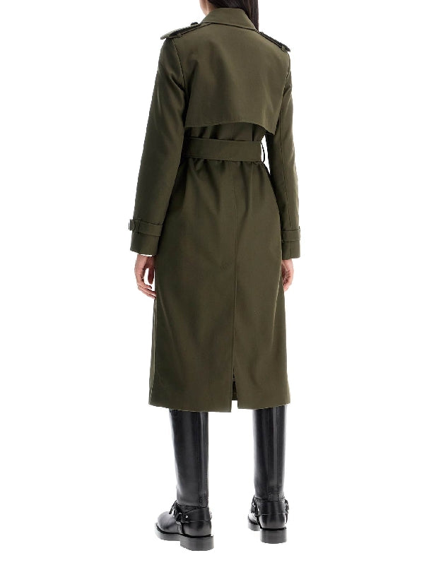 Belted Double Trench Coat - Jente