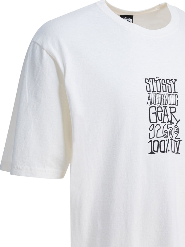 Stussy White Half Sleeve