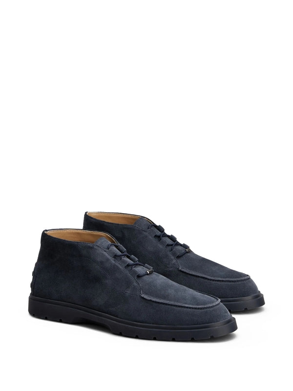 Tod'S Navy Desert Boots