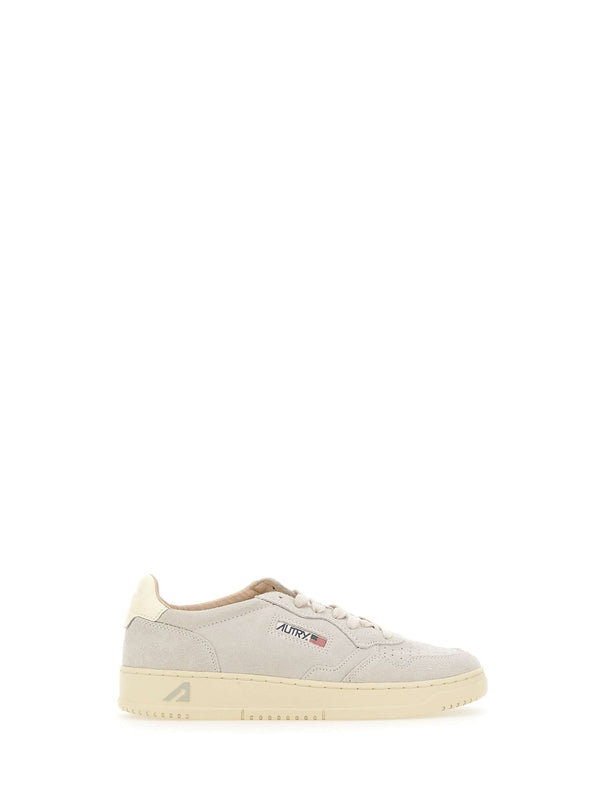 Autry Beige Low Top Sneakers