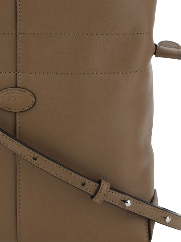 TOD'S - Di Leather Mini Bucket Bag - Jente