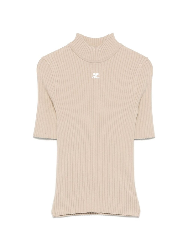 レディションロゴリブハイネック
半袖ニット