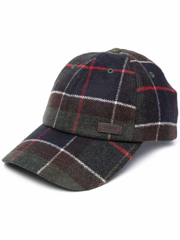 Barbour Multicolor Checked Cap