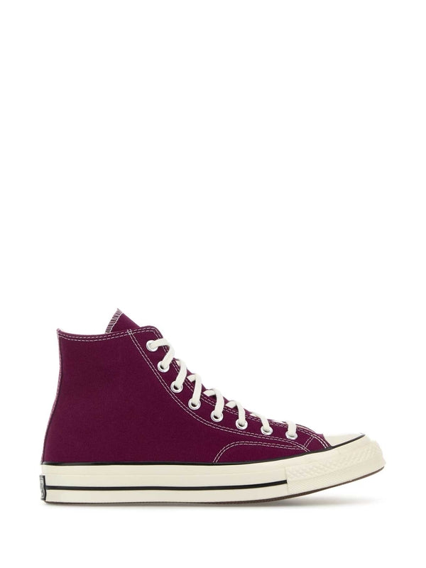 Converse Purple High Top Sneakers