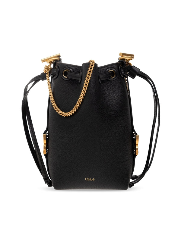 Marcie Leather
  Chain Bucket Bag