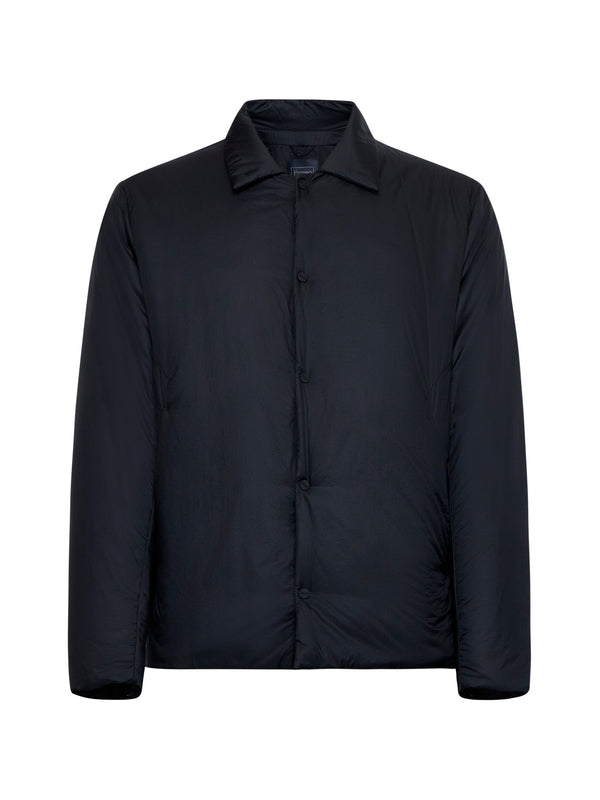 Black Padded Nylon Jacket