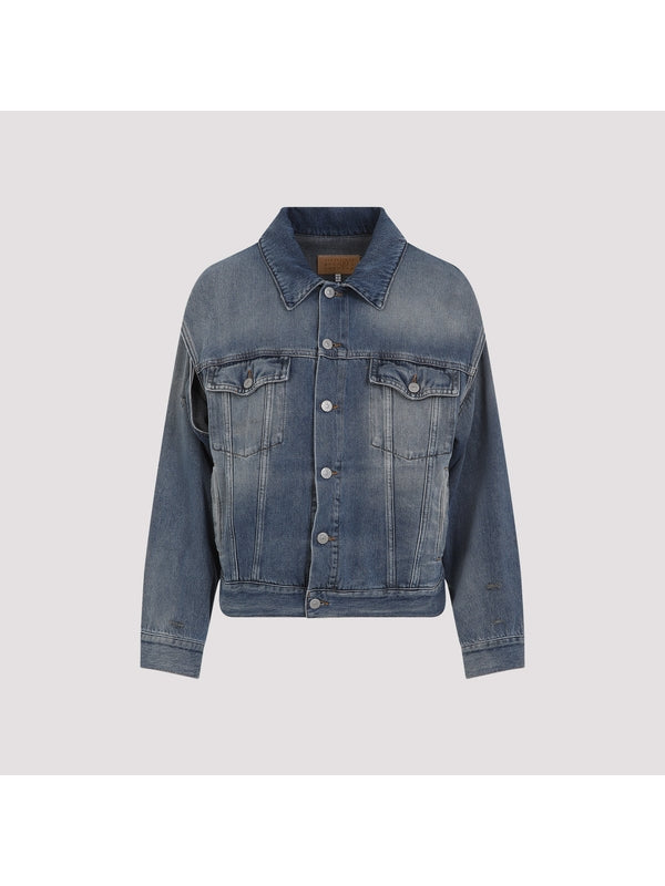 Pocket Detail Denim Trucker Jacket