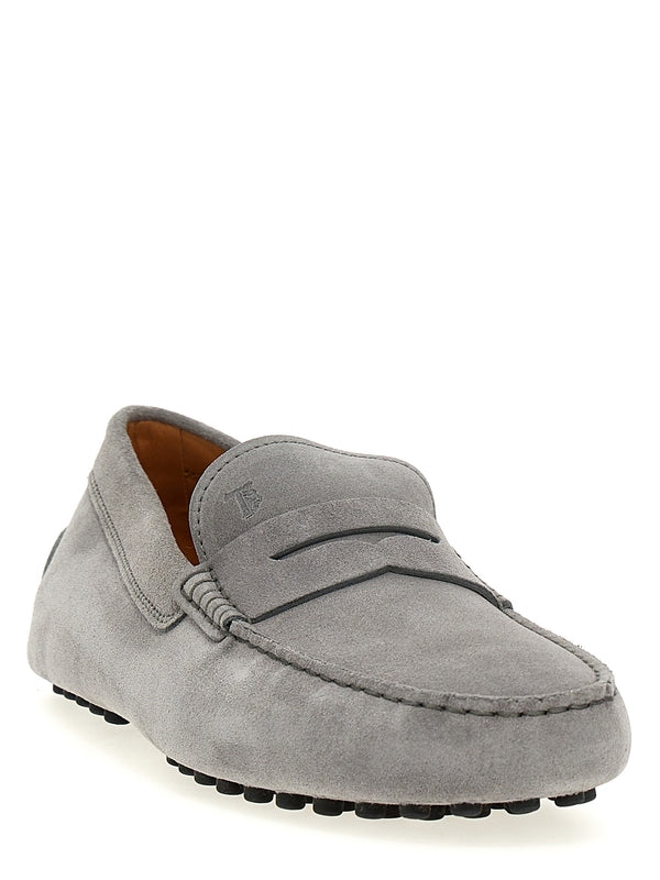 Logo Suede
  Slip-on Loafers