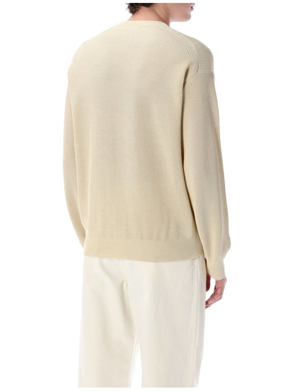 Flat yarn sweatshirt Knitted