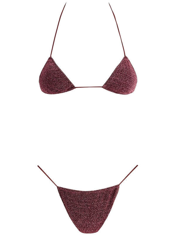 Lumiere Lurex Bikini Set