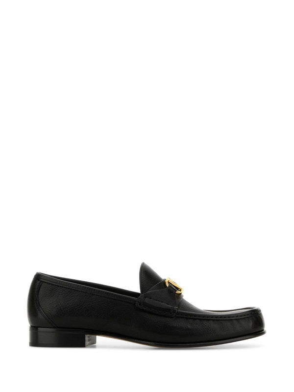 Valentino Black Loafers