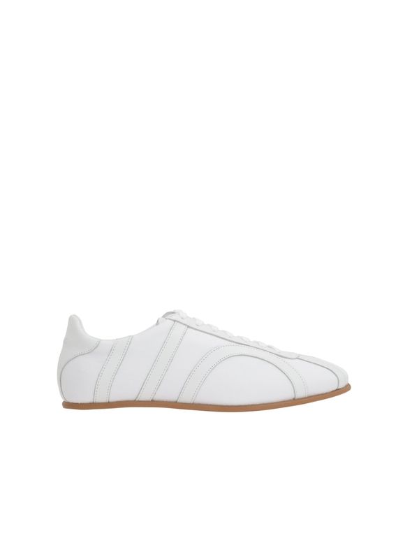 Toteme White Low Top Sneakers