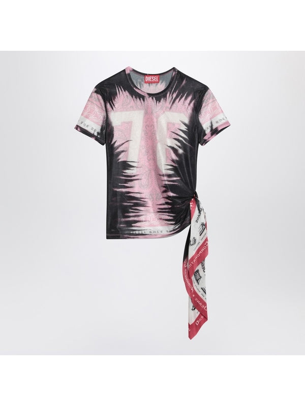 T-Dasha Bandana Knot Short Sleeve T-Shirt