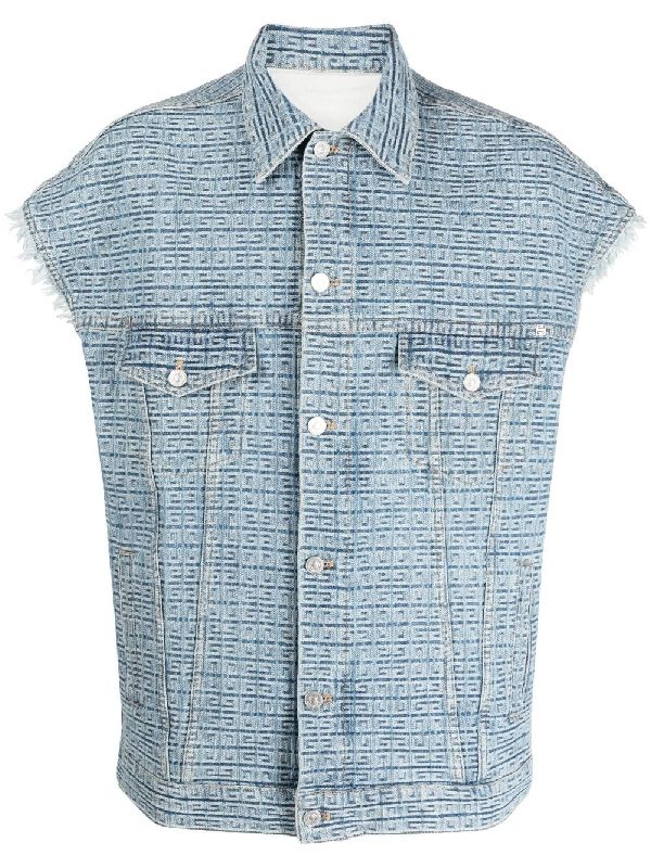 Allover 4G
  Jacquard Denim Vest