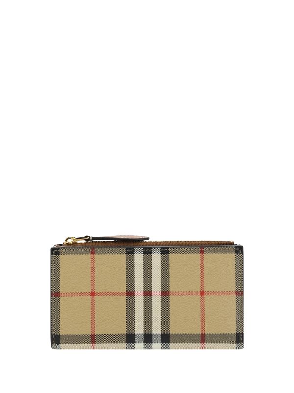 Vintage Check Wallet