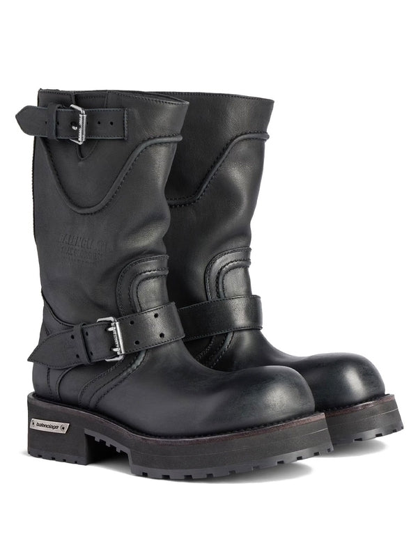 Venom Leather Mid Boots