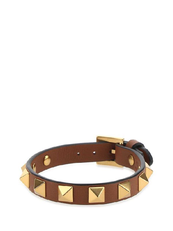 Rockstud Leather Bracelet