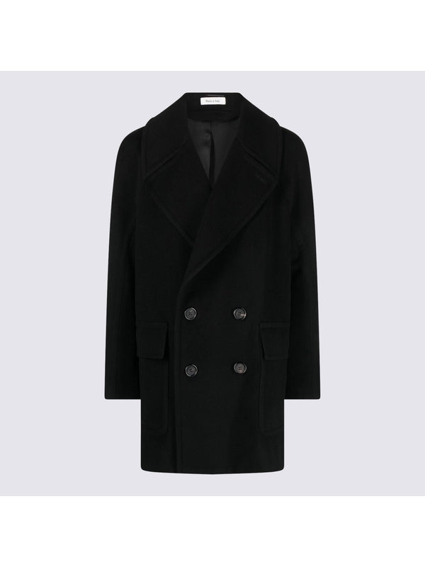 Alexander Mcqueen Black Coats