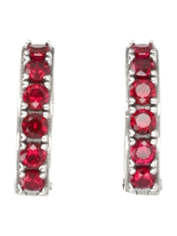 Emanuele Viccocchi Red Earrings
