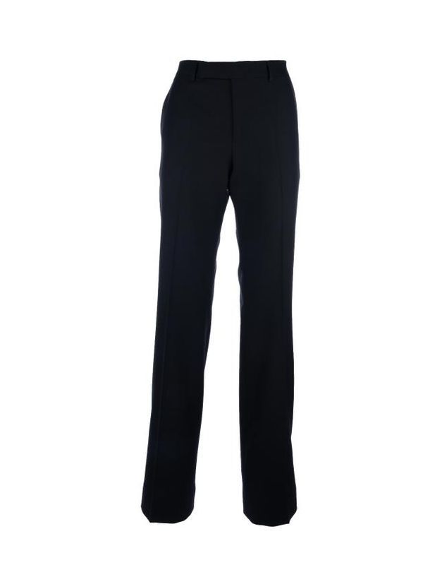 Black Wool Pants