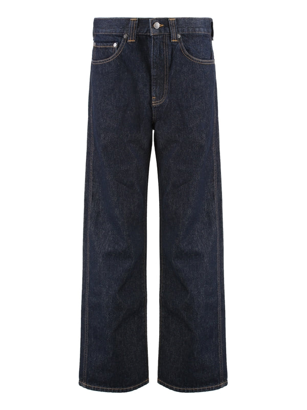 Khaite Navy Denim Pants