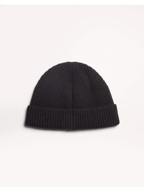 V Logo Cashmere Beanie