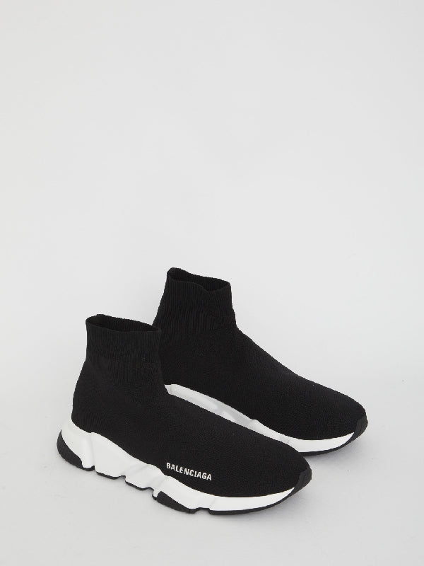 Speed Knit High-top Sneakers